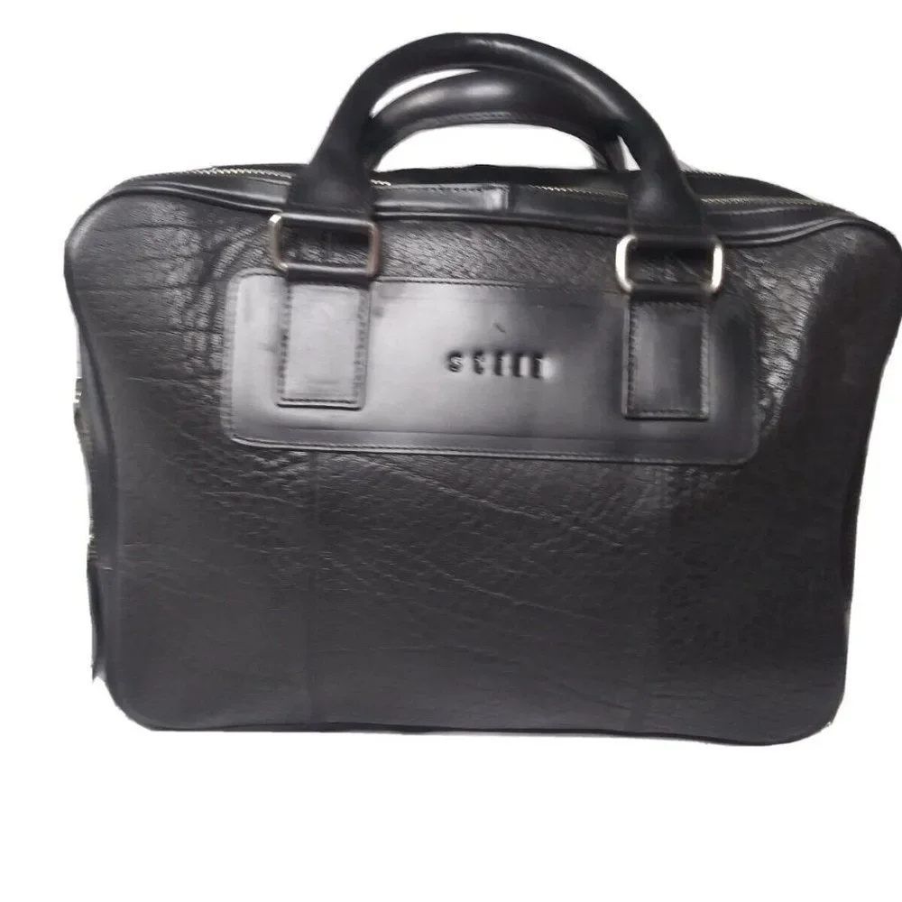 STILL Men's BRANDON Leather Briefcase  Computer Bag Nordic Man Bag  Denmark